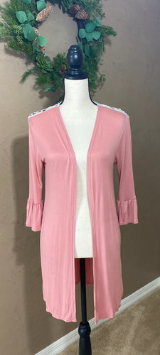 PINK CARDIGAN - THAW Boutique 