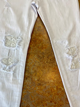 Load image into Gallery viewer, LACE DETAIL WHITE HIGH WAIST SKINNY JEANS | JUDY BLUE - THAW Boutique