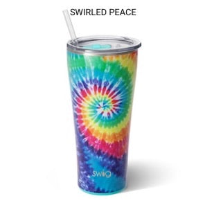 Swig Life 32oz- Swirled Peace - THAW Boutique 