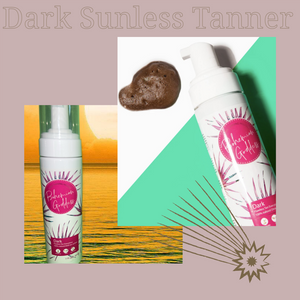 Sunless Tanning Foam- Dark Color- Bohemian Goddess - Dark color - THAW Boutique 