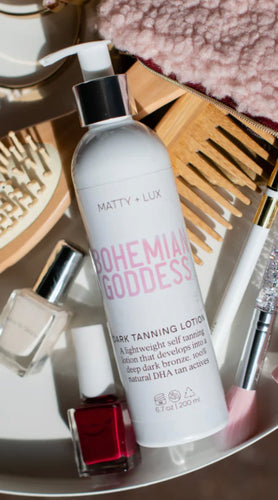 Bohemian Goddess Dark Tanning Lotion - THAW Boutique 