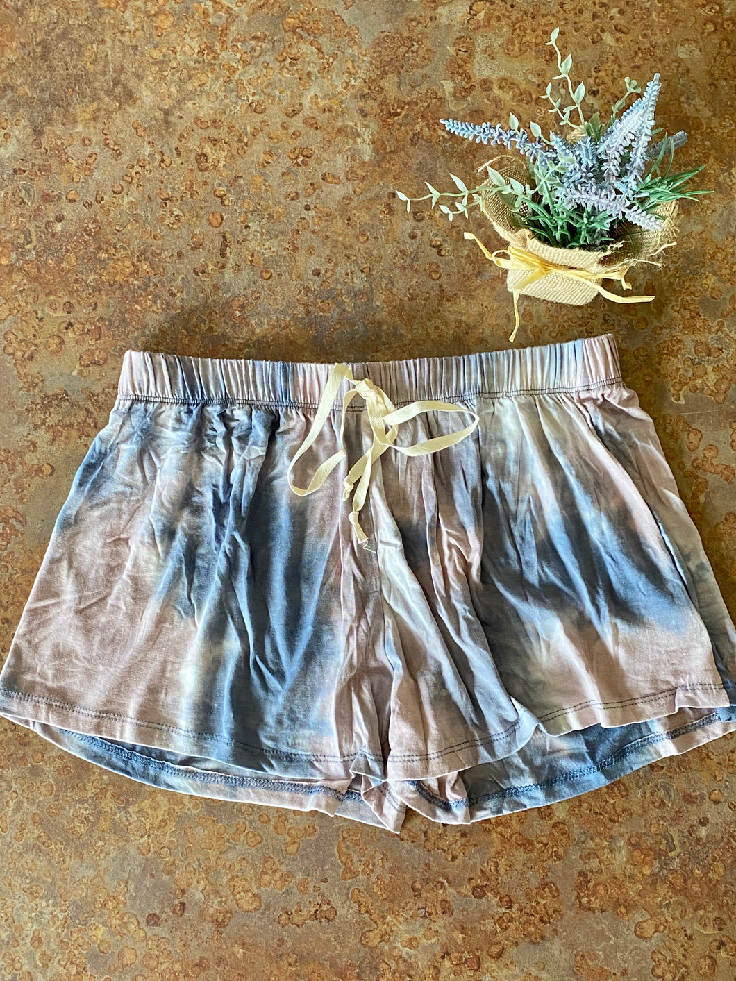 COLOR ME HAPPY TIE DYE SHORT - THAW Boutique 