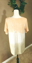 Load image into Gallery viewer, CREAMY CANTALOUPE TIE DYE TOP - THAW Boutique 
