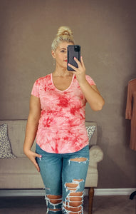 REDWICH TIE DYE TOP - THAW Boutique 