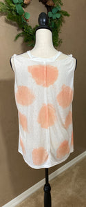 BLUSH HYDRANGEA TANK TOP - THAW Boutique 