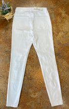 Load image into Gallery viewer, LACE DETAIL WHITE HIGH WAIST SKINNY JEANS | JUDY BLUE - THAW Boutique 
