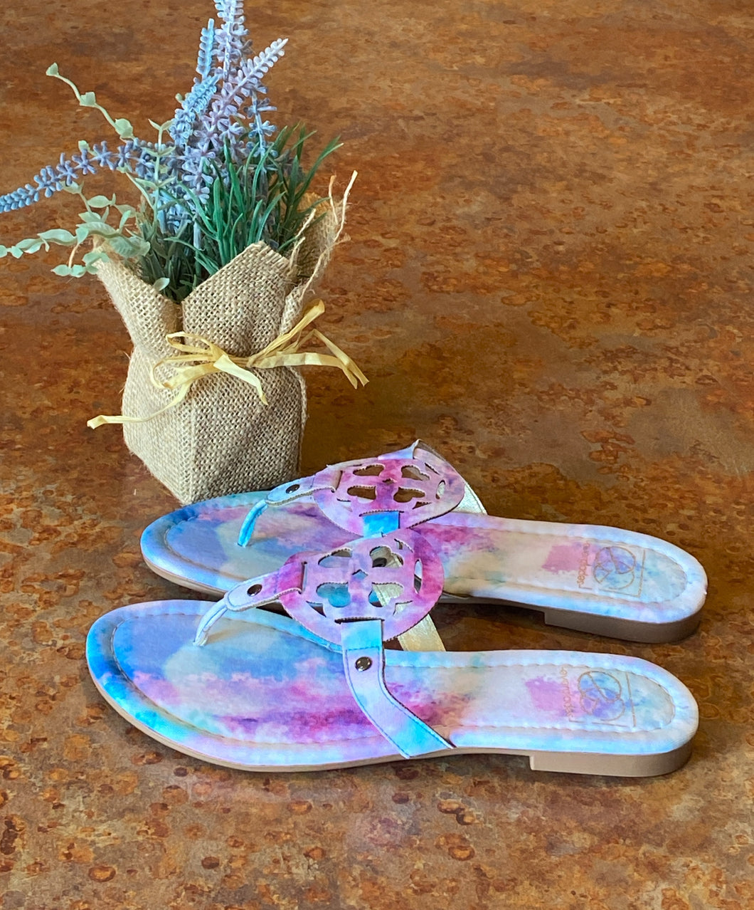 TYE DYE STARLIGHT SANDAL - THAW Boutique 