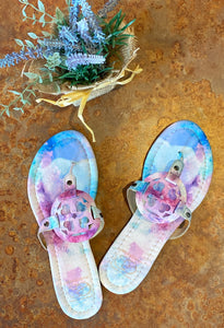 TYE DYE STARLIGHT SANDAL - THAW Boutique 