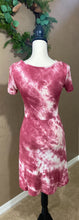 Load image into Gallery viewer, MAUVE TIE DYE WRAP DRESS - THAW Boutique 
