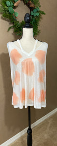 BLUSH HYDRANGEA TANK TOP - THAW Boutique 