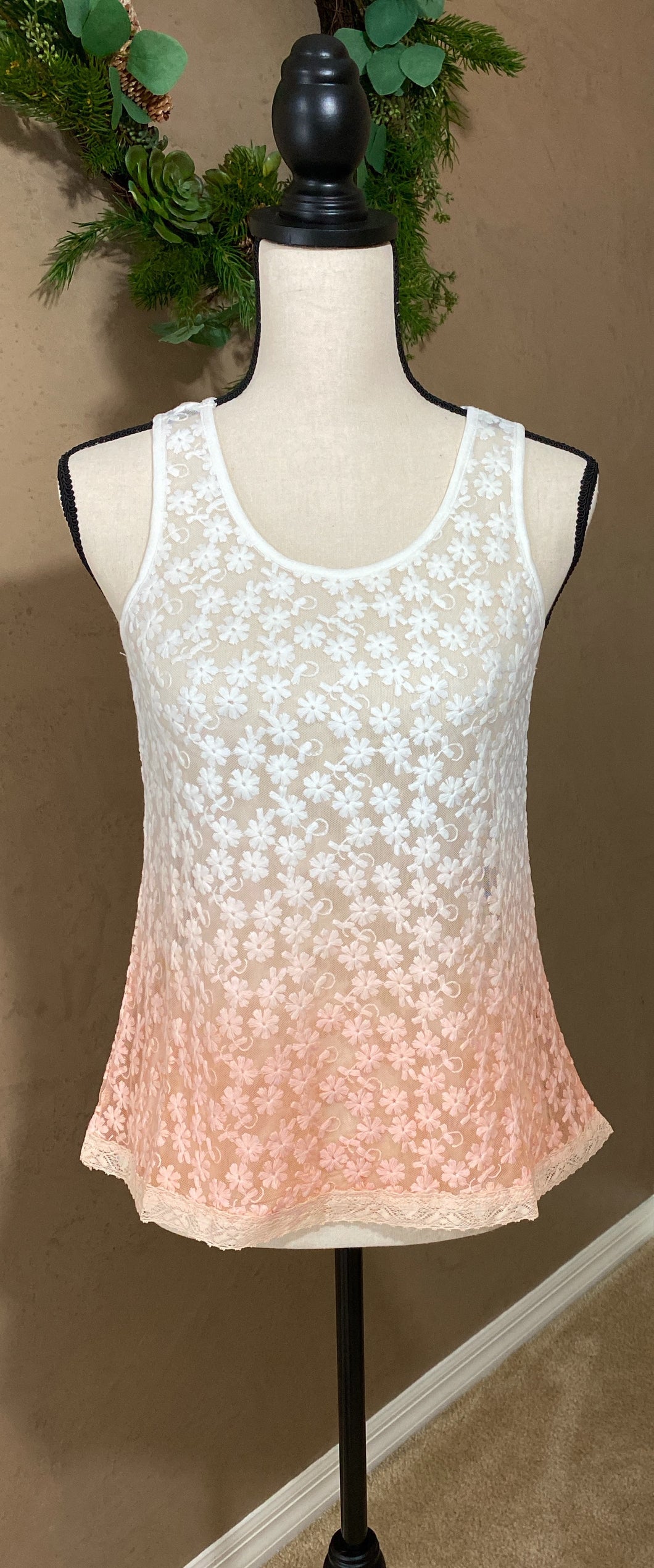 FADE TO CORAL TANK TOP - THAW Boutique 