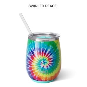 Swig Life 14oz- Swirled Peace - THAW Boutique 