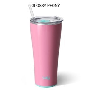 Swig Life 32oz- Glossy Peony - THAW Boutique 